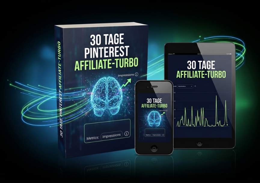 30 Tage Pinterest Affiliate-Turbo E-Book